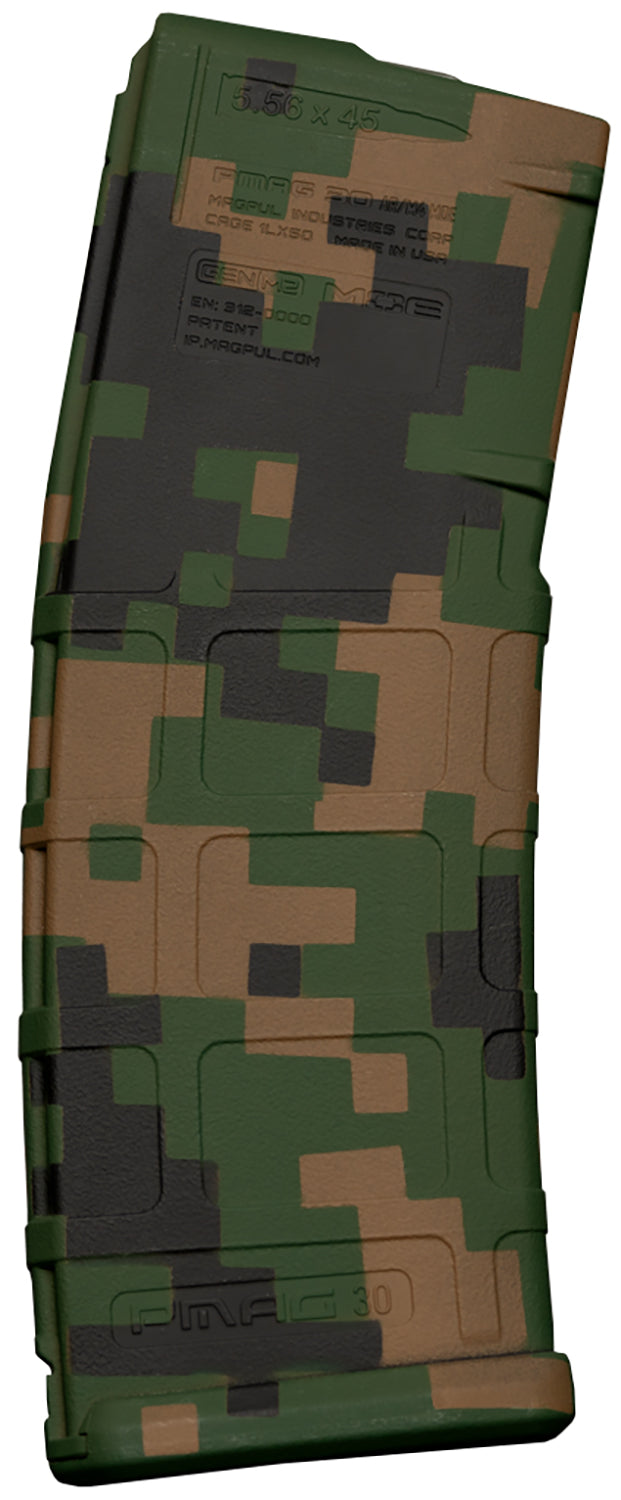 Weapon Works PMAG GEN M2 MOE 30rd AR/M4 MARPAT Woodland Camo Polymer Magazine