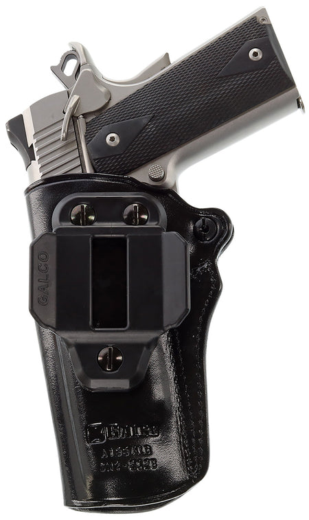 Galco SM2892RB Speed Master 2.0 OWB Black Leather Paddle Belt Holster Springfield Hellcat Right Hand