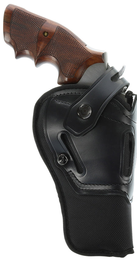 Galco SR124B Switchback Ambidextrous Belt Holster Black Nylon Steerhide Heritage Rough Rider Wrangler