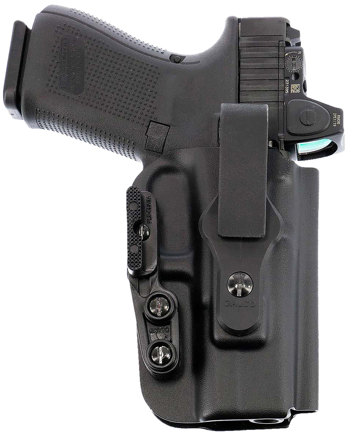 Galco Triton 3.0 TR3286RB IWB Black Holster for Glock 26 Gen3-5 and 27 Gen3-4