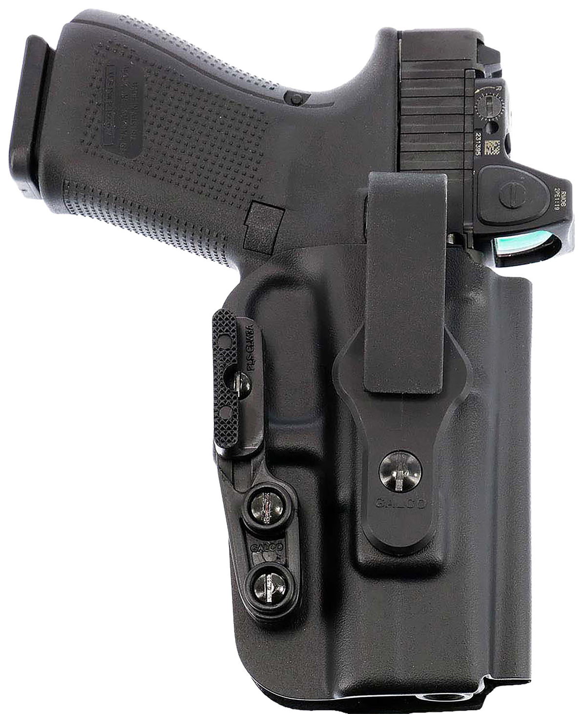 Galco Triton 3.0 TR3800RB IWB Black Holster Fits Glock 43X MOS