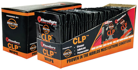 KleenBore KBBFCASE CLP Wipes Mil-Spec Formula 50 Pack