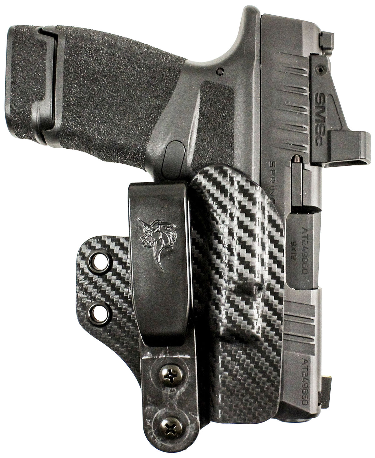 DeSantis 216KJ3TZ0 Lifeguard IWB Black Carbon Fiber Finish Fits Glock 43/48X MOS Ambidextrous