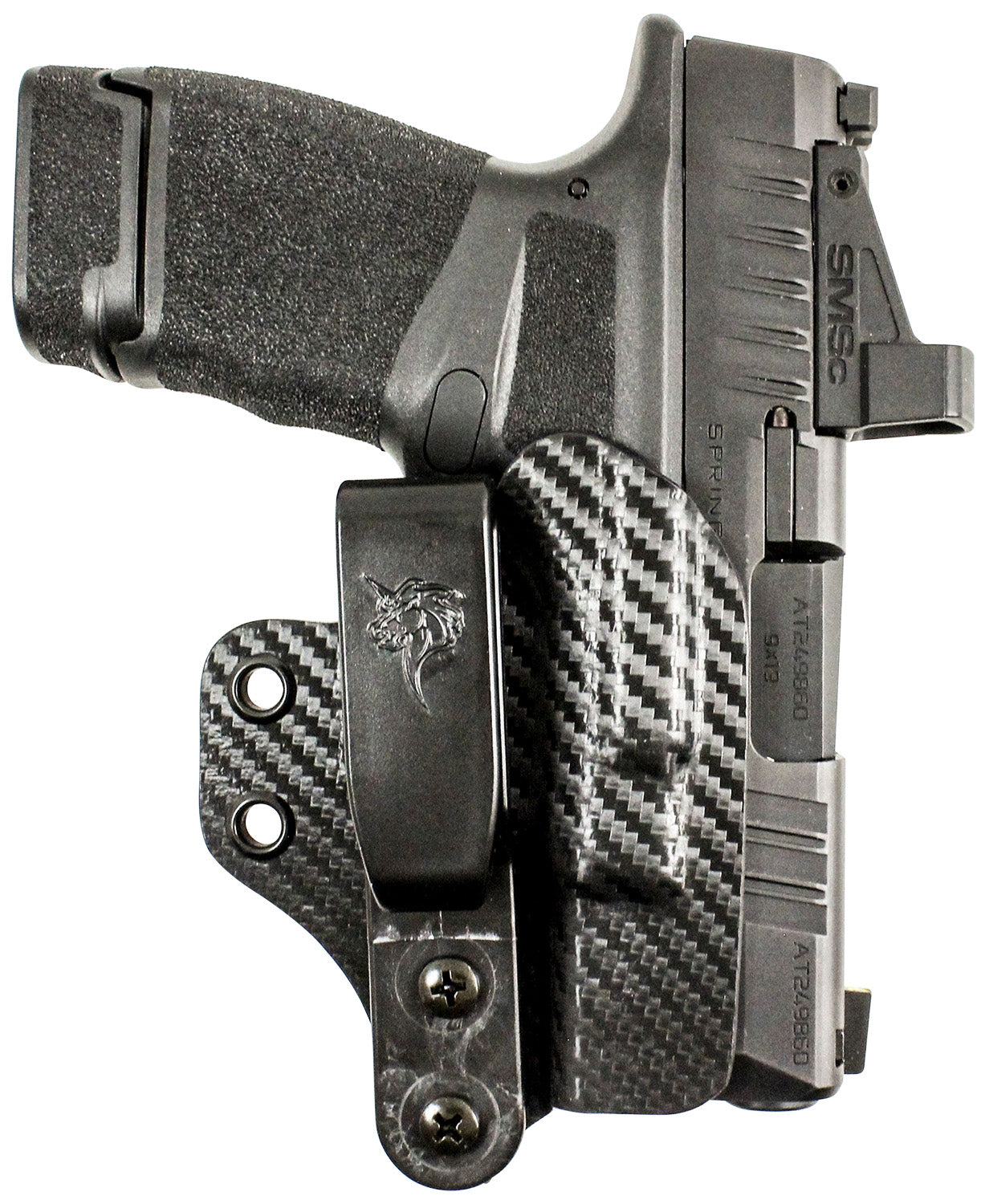 DeSantis 216KJ3TZ0 Lifeguard IWB Black Carbon Fiber Finish Fits Glock 43/48X MOS Ambidextrous