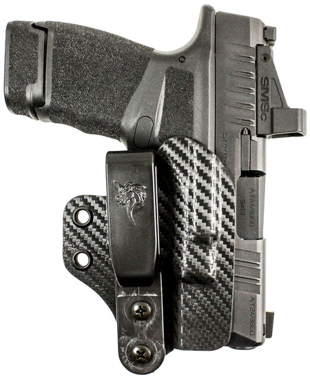 DeSantis 216KJ3TZ0 Lifeguard IWB Black Carbon Fiber Finish Fits Glock 43/48X MOS Ambidextrous
