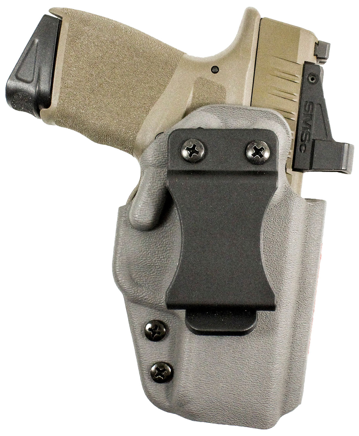 DeSantis 220LA3TZ0 Mean Streak IWB Gray Kydex Claw Fits Glock 43X MOS Right Hand