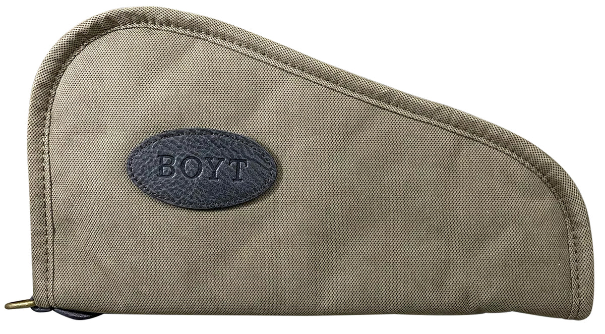 Boyt 25123 Heart-Shaped Plantation Series 10" Pistol Case Taupe Nylon