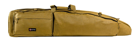 GPS GPSDBRC42TAN Double Bolt Rifle Case 42" Tan Removable Shoulder Strap with MOLLE Gear Pockets