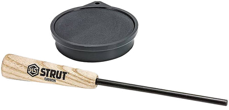 Hunters Specialties HSSTR100170 Suzie Snood Slate Surface Turkey Call with Carbon Striker