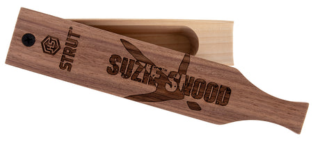 Hunters Specialties HSSTR100169 Suzie Snood Turkey Box Call CNC Poplar Wood