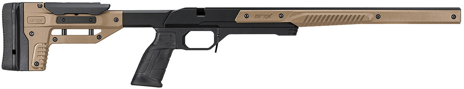 MDT Oryx Sportsman Flat Dark Earth w/ M-LOK & ARCA Rail for Short Action Ruger American