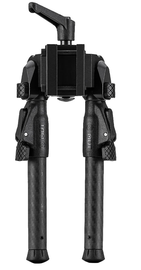 MDT 105560BLK GRND-POD Black Bipod, 4.5"-9.0" Height Adjustment, Picatinny Compatible
