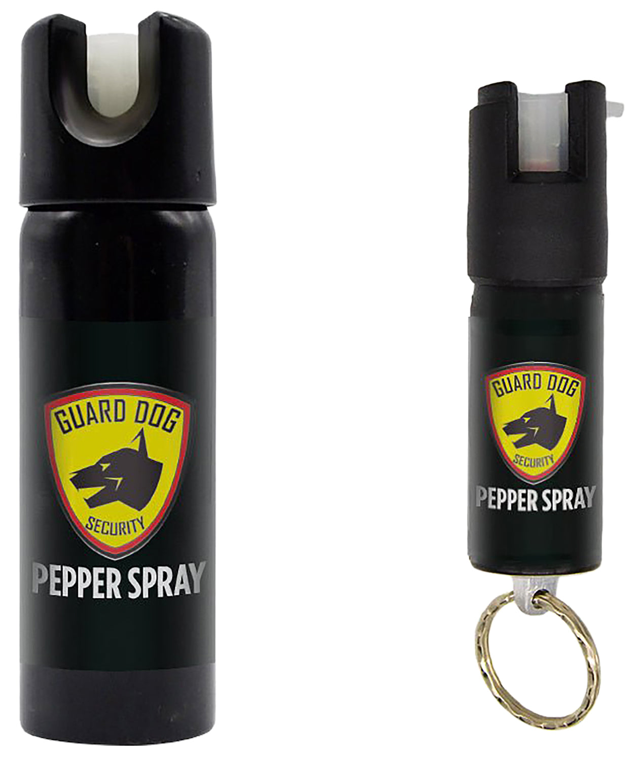 Guard Dog PSGDHA Home and Away Pepper Spray 2-Pack OC with Invisible UV Dye and Keychain 16 ft