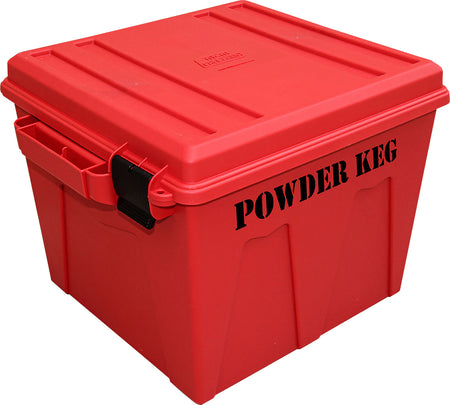 MTM Case-Gard PK12 Stackable Powder Keg Storage Container Red