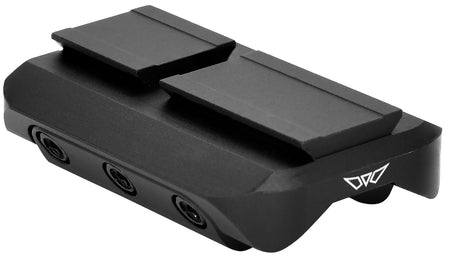 Warne 6112M Shotgun Rib Mount Black Anodized Aluminum Fits Mini RDR Sights w/ACRO Interface