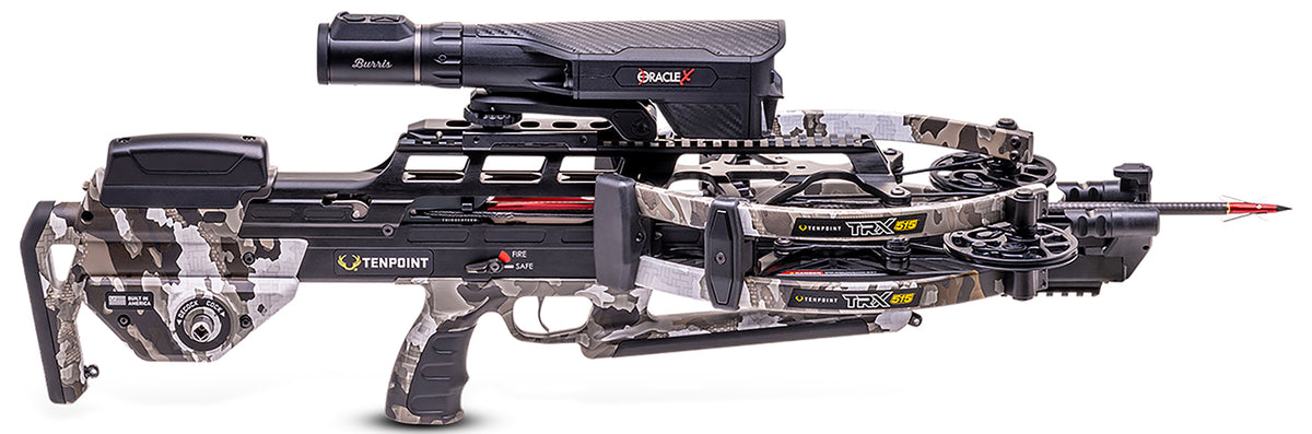 TenPoint TRX 515 Reverse Draw Crossbow 515 FPS ACUslide Maxx with Oracle Vektra