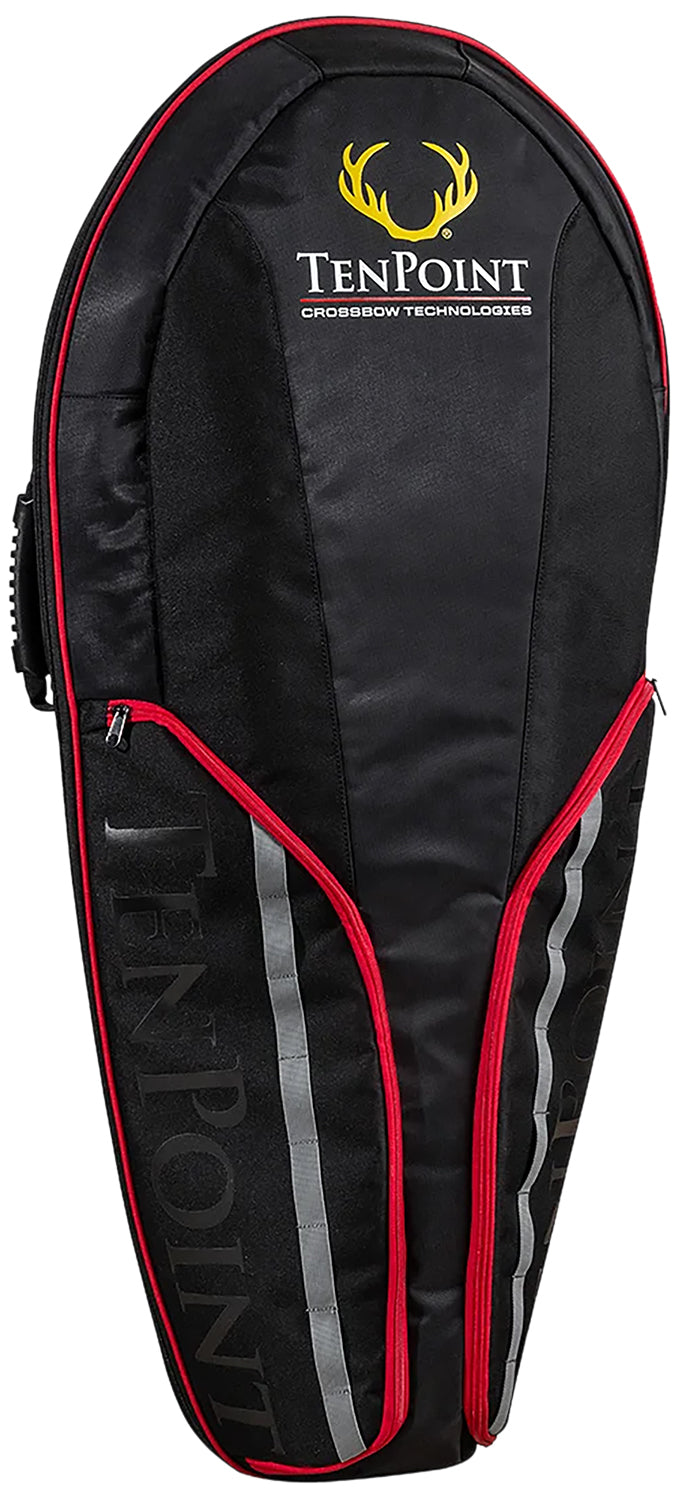Tenpoint HCA20119 Crossbow Narrow Soft Case Black Red Foam Padded Lockable
