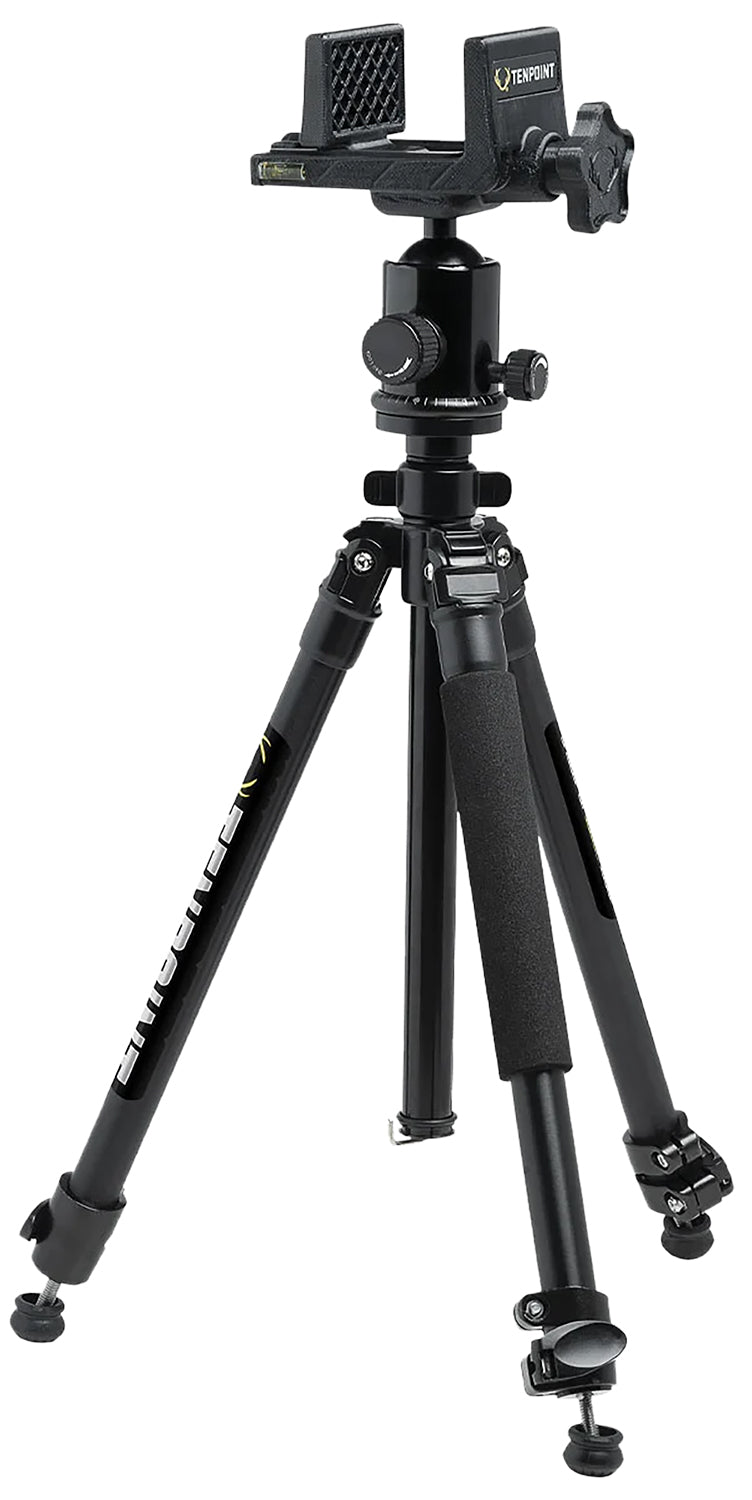 Tenpoint HCA038 Black Axis Tripod, Clamp-On Mount, 25" to 40" Adjustable, Crossbow & Firearm Compatible
