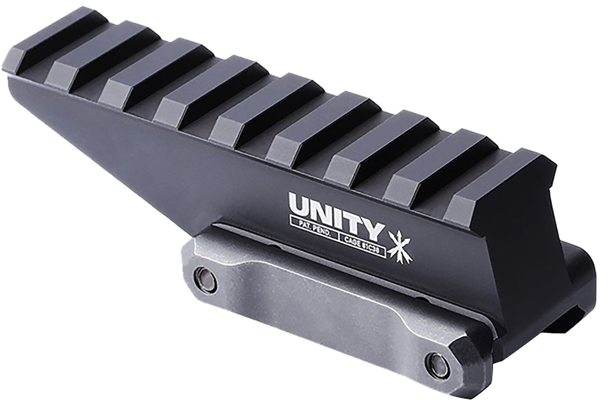 Unity Tactical FSTRAB FAST Absolute Riser Elevated Optic Mount Matte Black