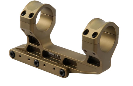 Unity Tactical FSTS30205F FAST LPVO 30mm Mount Ring Set Flat Dark Earth