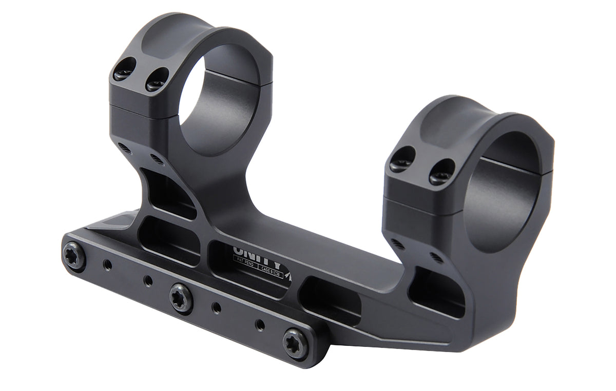 Unity Tactical FSTS34205B FAST LPVO 34mm Mount Ring Set Black Anodized