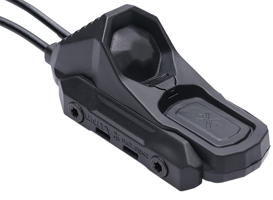 Unity Tactical AXON Black USB-C Crane Laser Remote Weapon Light Switch