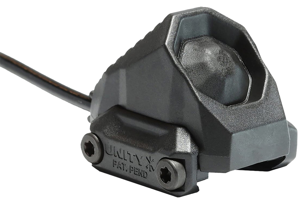 Unity Tactical AXNSLS7B Axon SL Black Polymer Single Button Weapon Light Switch 7" Cable