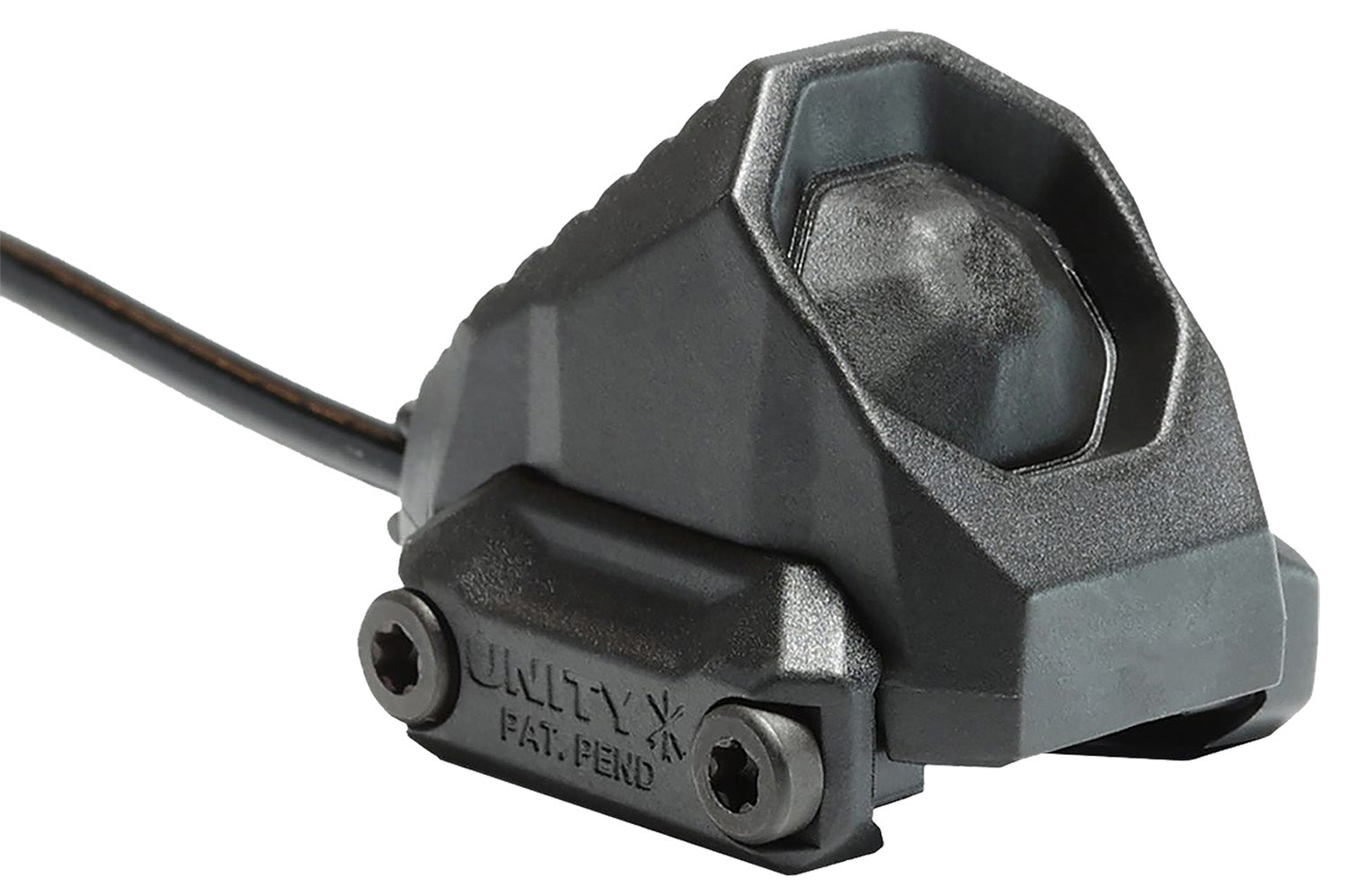 Unity Tactical AXNSLS7B Axon SL Black Polymer Single Button Weapon Light Switch 7" Cable