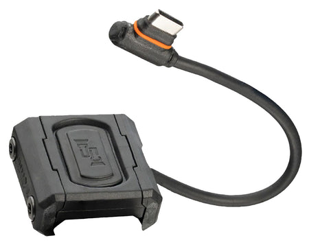 Unity Tactical MBLBLKUC7 ModButton Lite Black USB-C 7in Rail Weapon Light Switch
