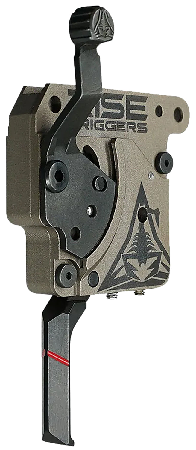Rise Armament RA735F Reliant Black/FDE Flat Trigger Adjustable Pull