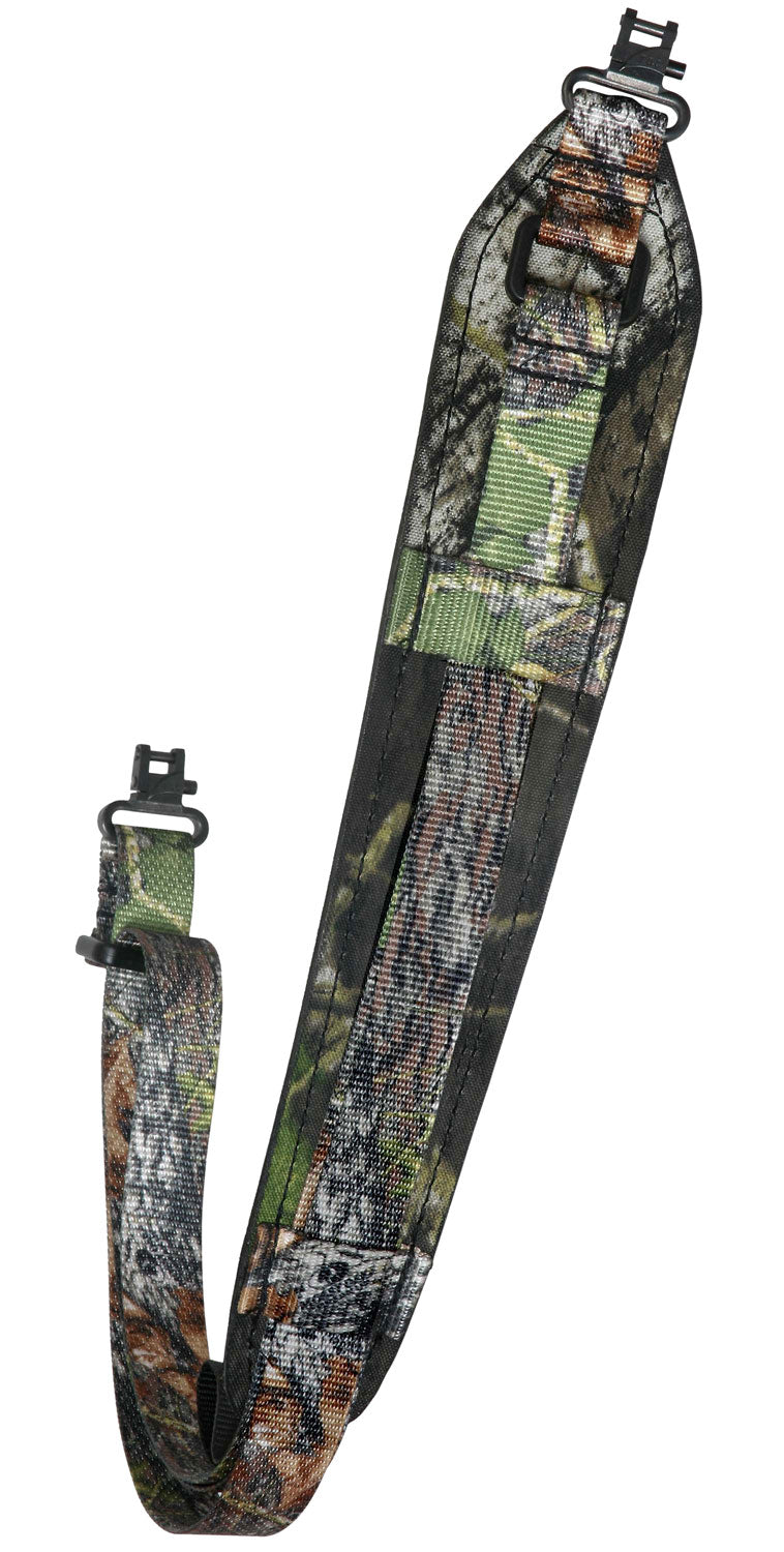 Outdoor Connection AD20916 1" Padded Super Sling Mossy Oak Break-Up Nylon w/Quick-Release Swivels