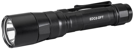 SureFire EDC2-DFT Black Anodized High-Candela Dual Fuel Everyday Carry Flashlight 700 Lumens
