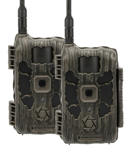 Stealth Cam Deceptor Max STC-DCPTRX-2PK 40MP No-Glo Cellular Trail Camera Two Pack