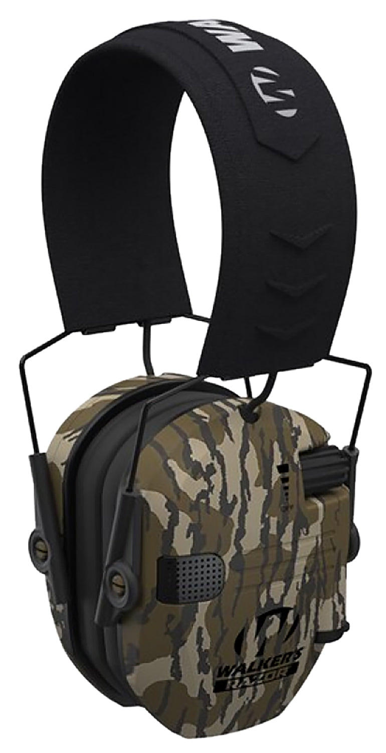 Walker's GWPRSEM-MOBL Razor Slim Electronic Muff 23 dB NRR Mossy Oak Bottomland