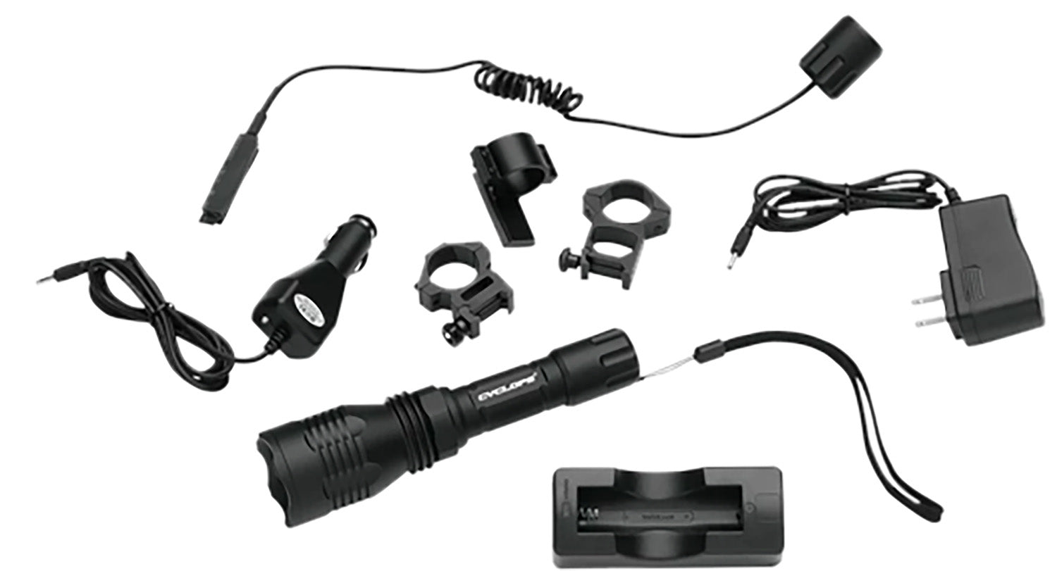 Cyclops CYC-VB250NC 250-Lumen Green LED Varmint Light Black Anodized Picatinny Mount