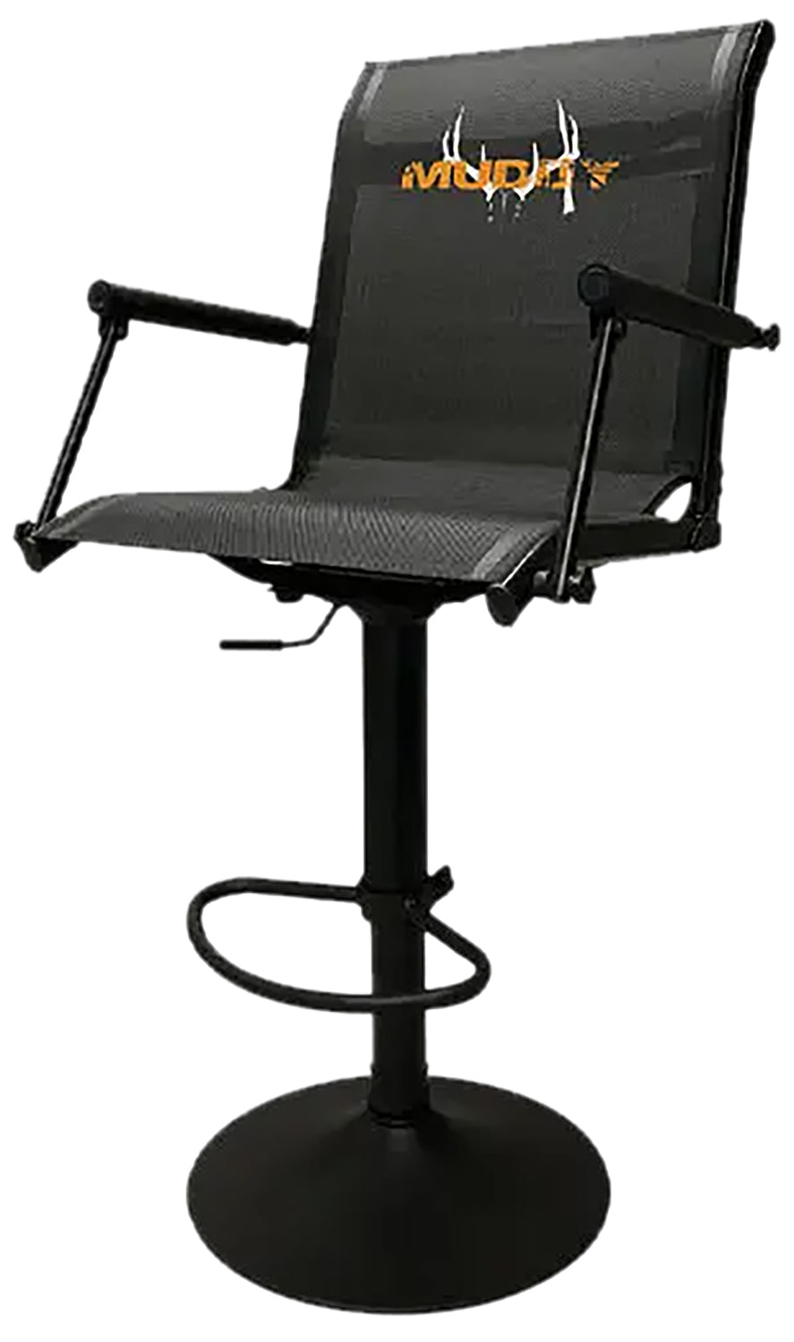 Muddy MUDMGS600 360-Degree Swivel Extreme Ground Seat Black
