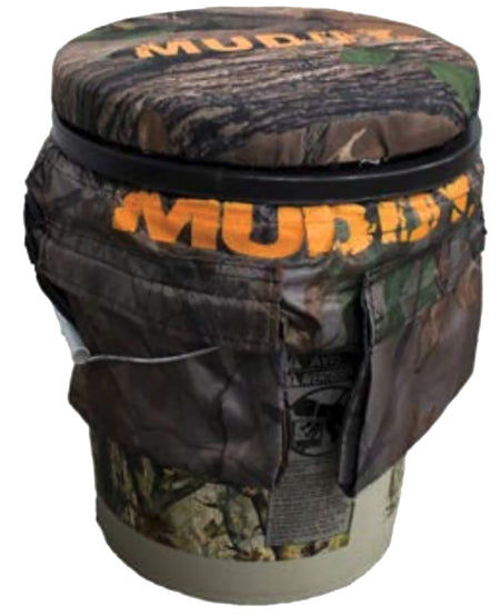 Muddy MUDGS1205 Sportsman's 5-Gallon Bucket and Spin-Top Seat Camo