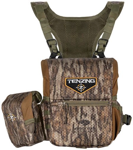 Tenzing TZGBHMOMD Medium Mossy Oak Bottomland Binocular Harness Magnetic Closure