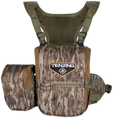 Tenzing TZGBHMOSM Small Mossy Oak Bottomland Binocular Harness Magnetic Closure