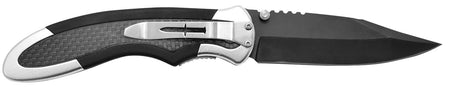 Camillus 19079 Chameleon 3.50" Folding Plain Drop Point Carbonitride Titanium AUS-8A Steel Blade, Carbon Fiber/Aluminum Handle