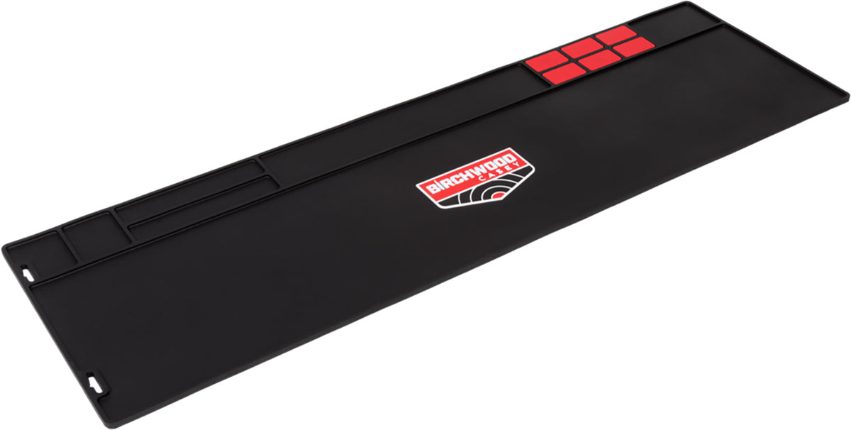 Birchwood Casey 30350 Rubber Rifle Cleaning Mat Black/Red 36 Inch x 11 Inch