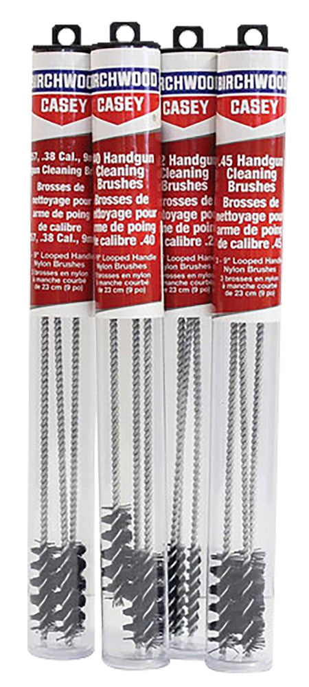 Birchwood Casey 41211 Handgun Looped Cleaning Brush 40 Cal 9 Inch 3-Pack