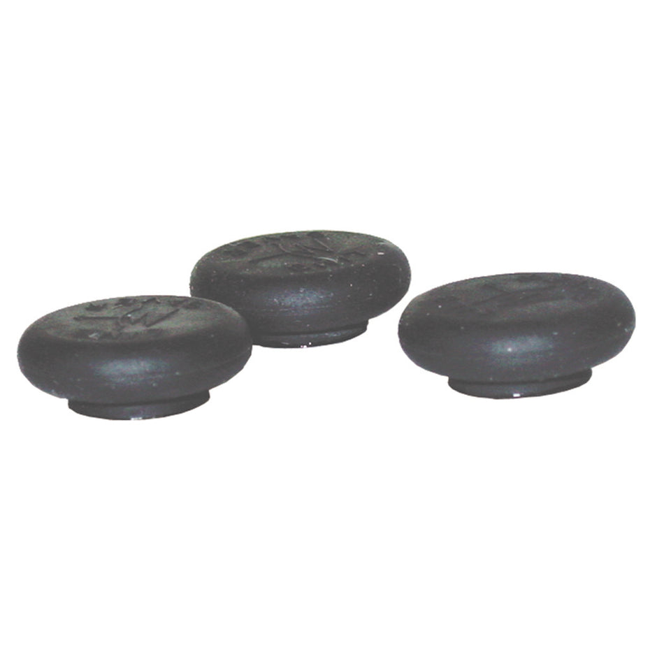 Limbsaver 3-Pack Mini Black Dampeners for Bow Sights and Accessories