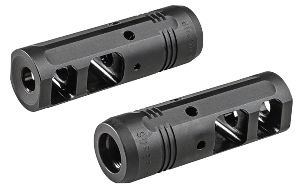 SureFire PROCOMP762 7.62mm Muzzle Brake, Black Nitride Steel, 5/8"-24 tpi, 2.70" OAL