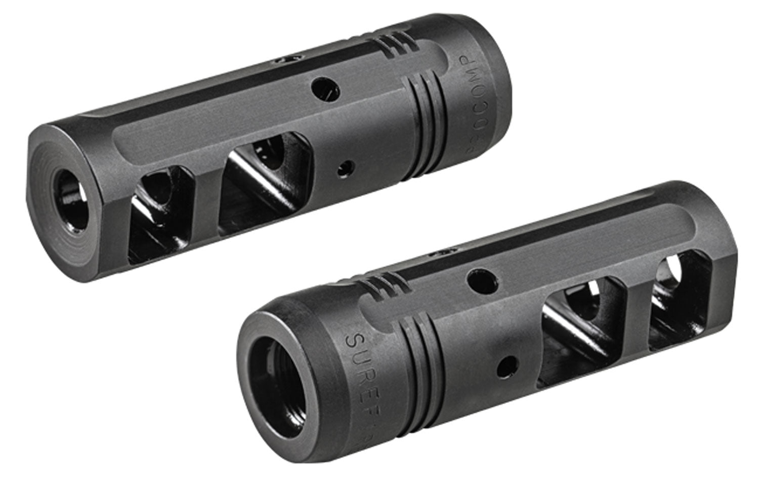 SureFire PROCOMP762 7.62mm Muzzle Brake, Black Nitride Steel, 5/8"-24 tpi, 2.70" OAL