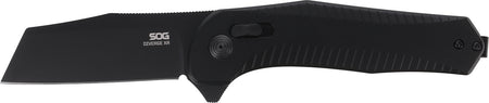 SOG Diverge XR 3" Folding Pocket Knife Black PVD D2 Steel Sheepsfoot Blade with Aluminum Handle