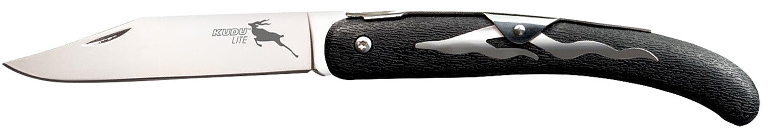 Cold Steel Kudu Lite 4.25" Clip Point Folding Knife Satin 5Cr15MoV Stainless Blade, 5.75" Zy-Ex Handle