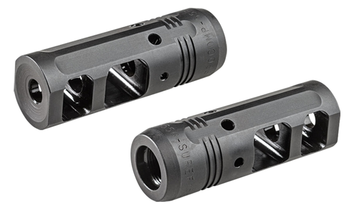 SureFire PROCOMP556 5.56 NATO Muzzle Brake, Impulse Diffusion, 1/2"-28 tpi, 2.50" OAL