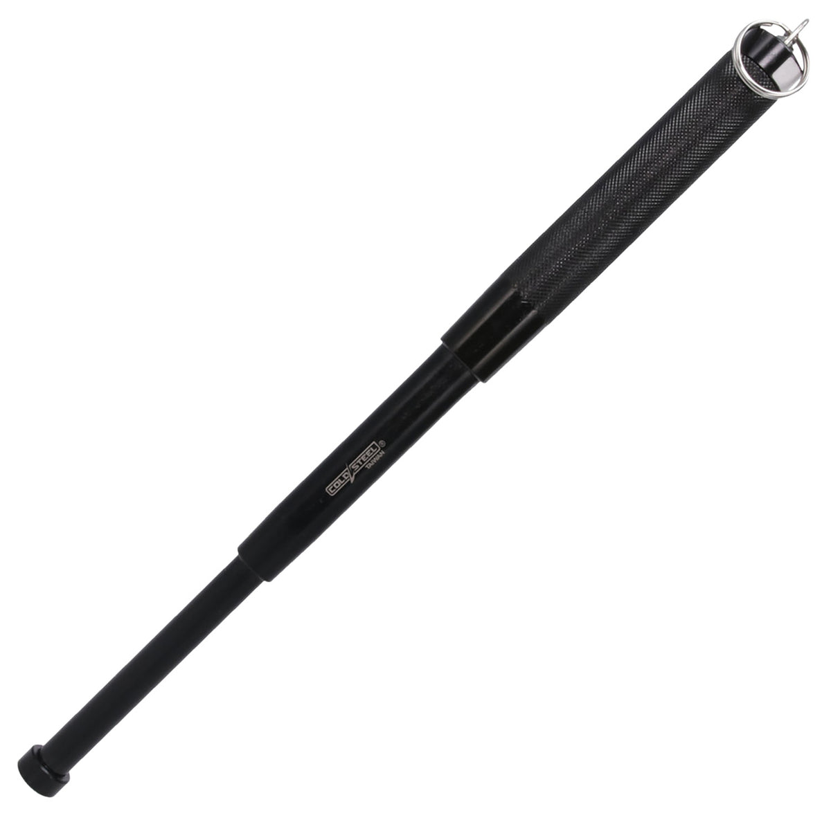 Cold Steel CSBT12 7-12" Collapsible Pocket Baton Black Steel with Keychain