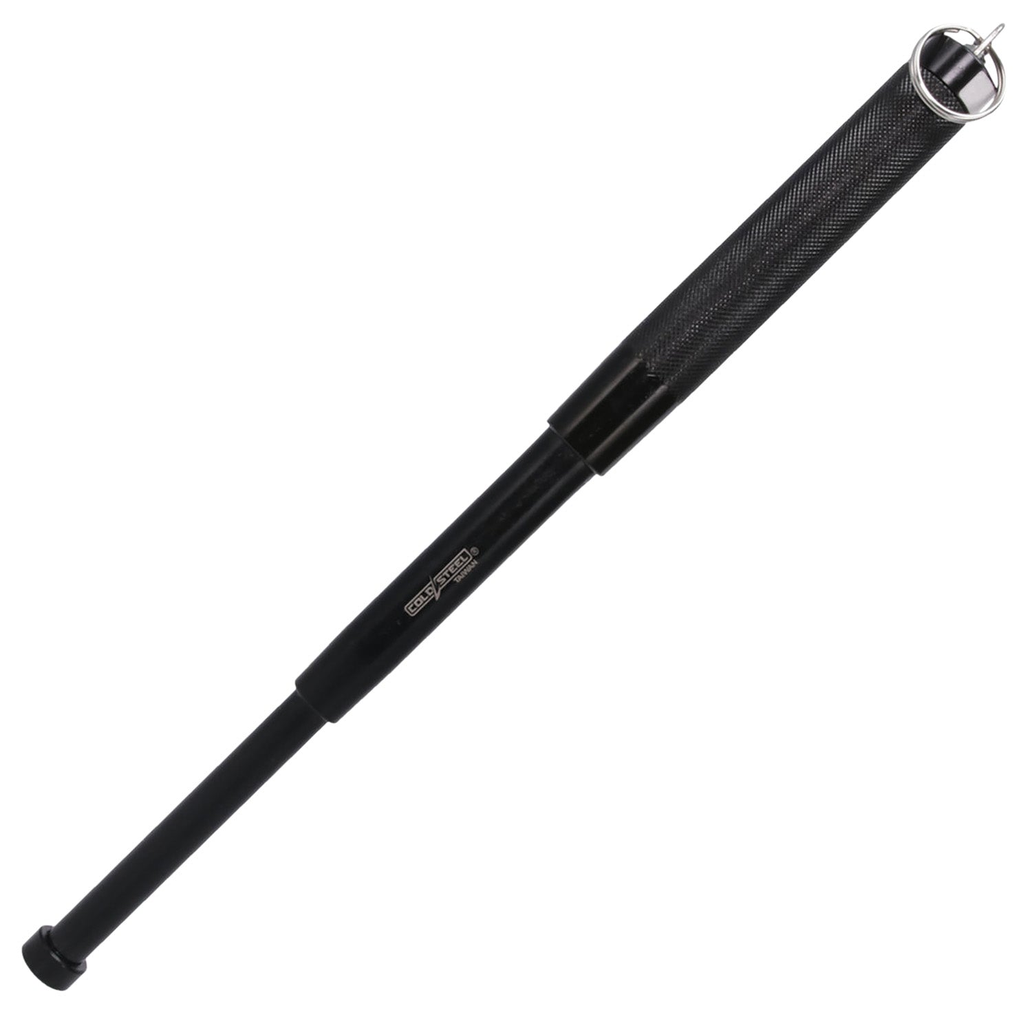 Cold Steel CSBT12 7-12" Collapsible Pocket Baton Black Steel with Keychain